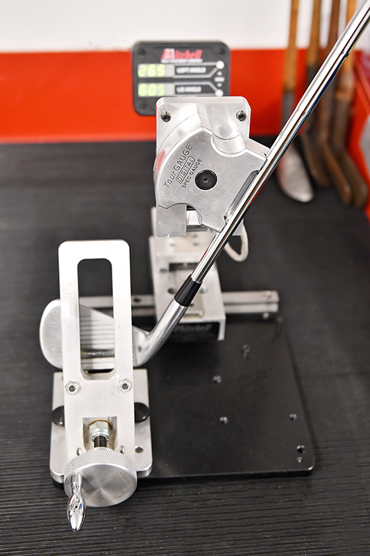 mitchell iron loft lie machine